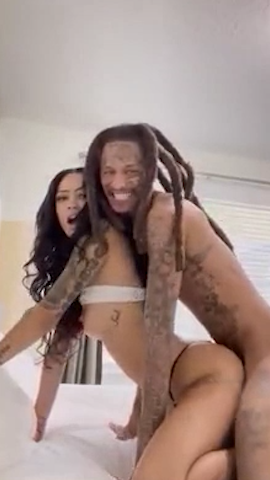 Bhad Bhabie/Danielle Bregoli Sex Tape – Doggy BBC -hot !!!