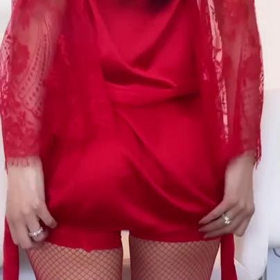 Yael Cohen Aris Topless Red Lingerie Tease Video Leaked