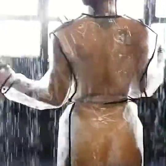 Brittney Palmer Nude Raincoat Teasing Video Leaked