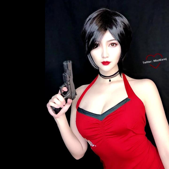 Misswarmj Resident Evil Tomb Rider Cosplay Lewds