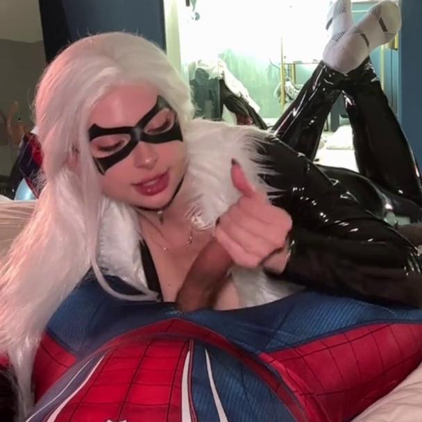 Brandyrenee19 Fucks Spider Man Video Leaked